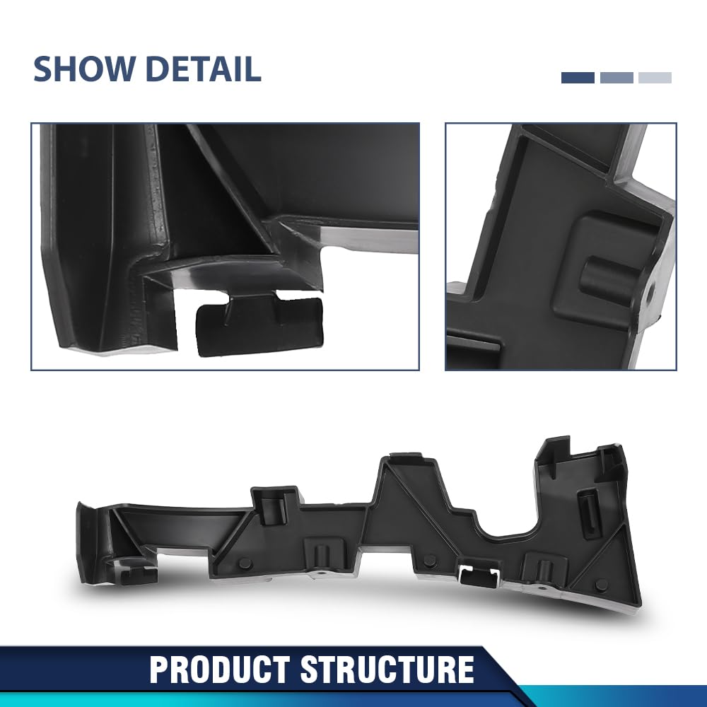 PIT66 Front Right Side Bumper Cover Retainer, Plastic