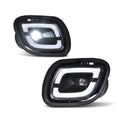 PIT66 LED Fog Lights Compatible with Freightliner Cascadia 2008-2017
