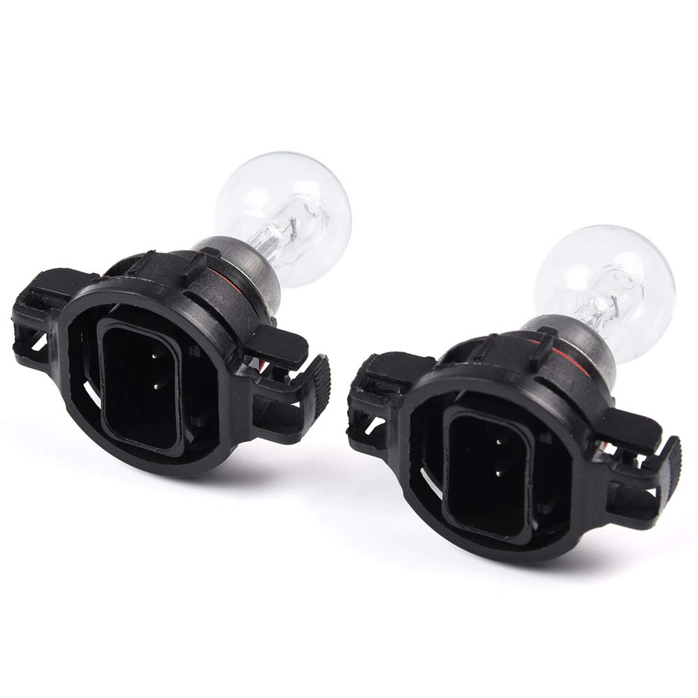 PIT66 Fog Lights, Compatible with 2007-2015 Chevy Silverado 1500/07-14 Silverado 2500HD 3500HD/ 07-13 Avalanche/ 15 Suburban/ 07-08 Cadillac Escalade, Front Left & Right Fog Lamps, Smoky
