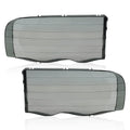 PIT66 Headlight Cover Compatible with 2002-2005 Dodge Ram 1500 2500 3500