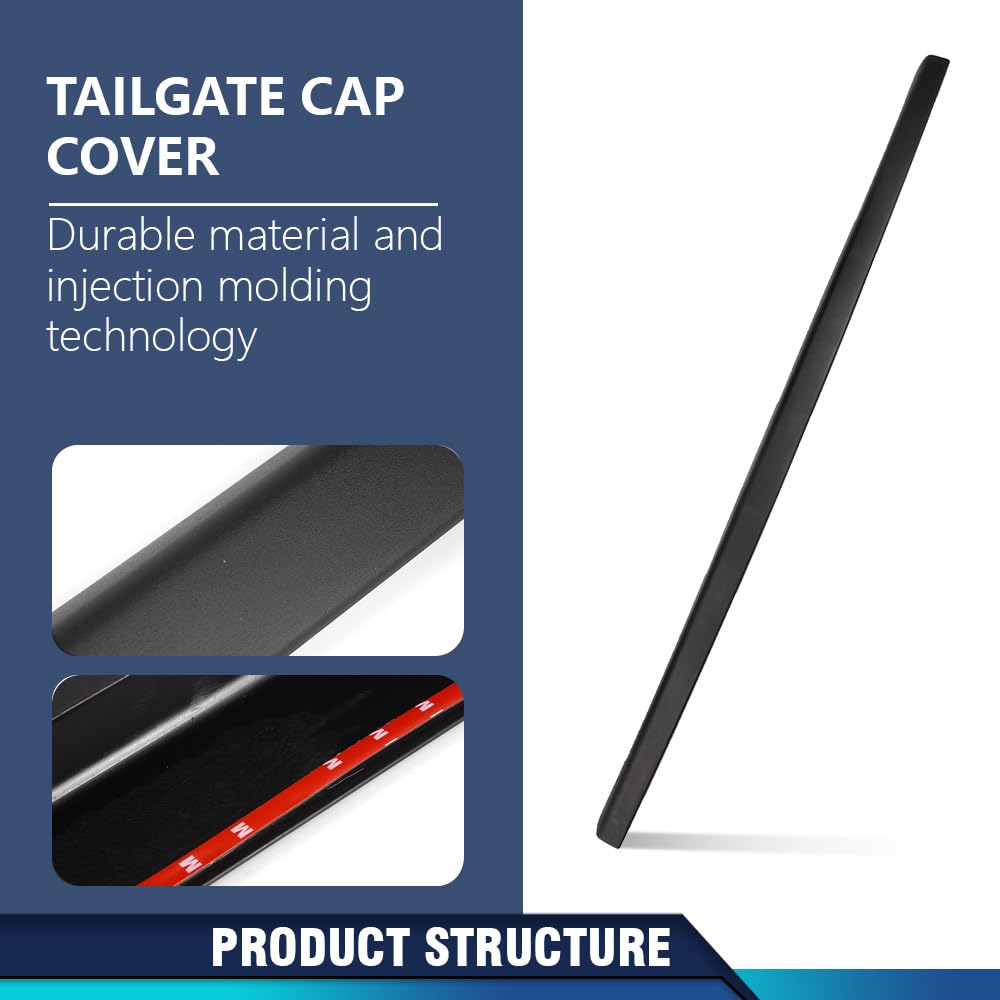 PIT66 Tailgate Cap Fit Chevy Silverado GMC Sierra 1999-2007 Fleetside