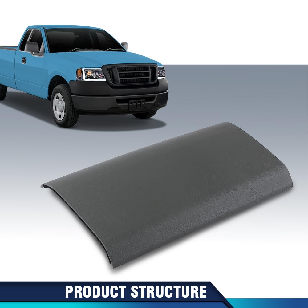 PIT66 Dash Panel Cover Fit Ford F150 2004-2008 Right Upper Bezel, Gray