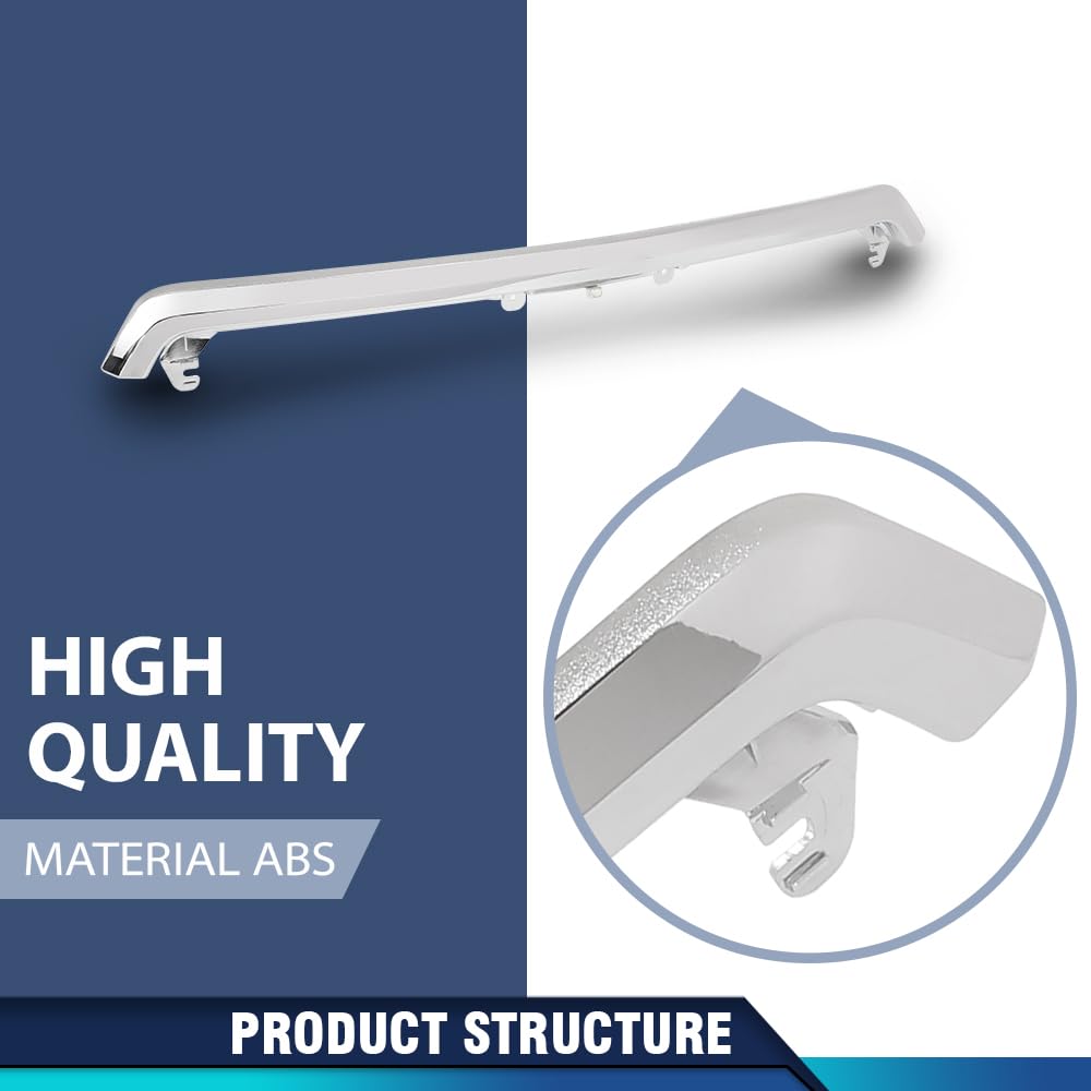 PIT66 Chrome Hood Molding Trim, SU1235100