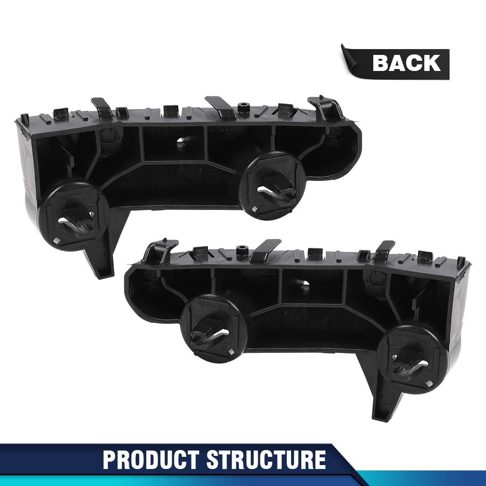 PIT66 Front Mount Bumper Retainer Brackets Left Right 2pc, NI1042123