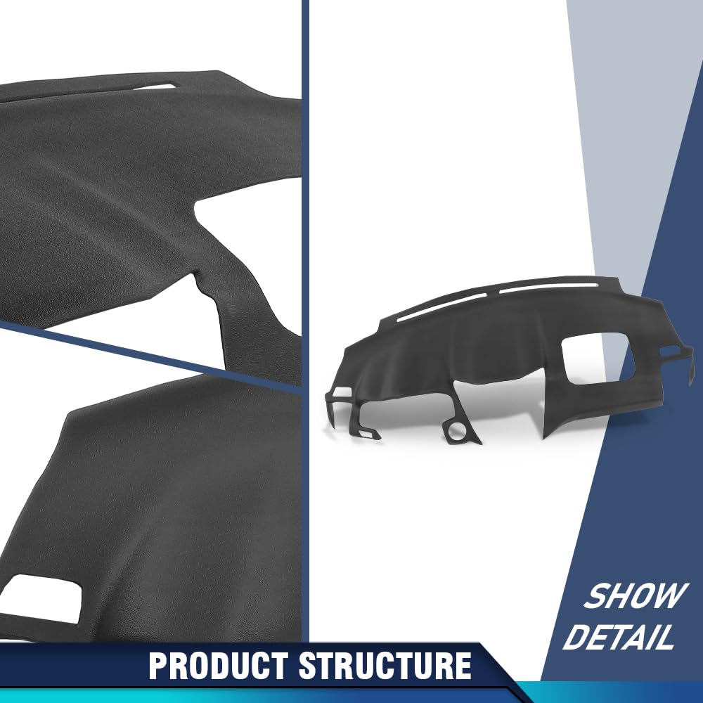 PIT66 TPE Dash Cover Fit RX330 2004-2006/RX350 2007-2009/RX400h 2006-2008