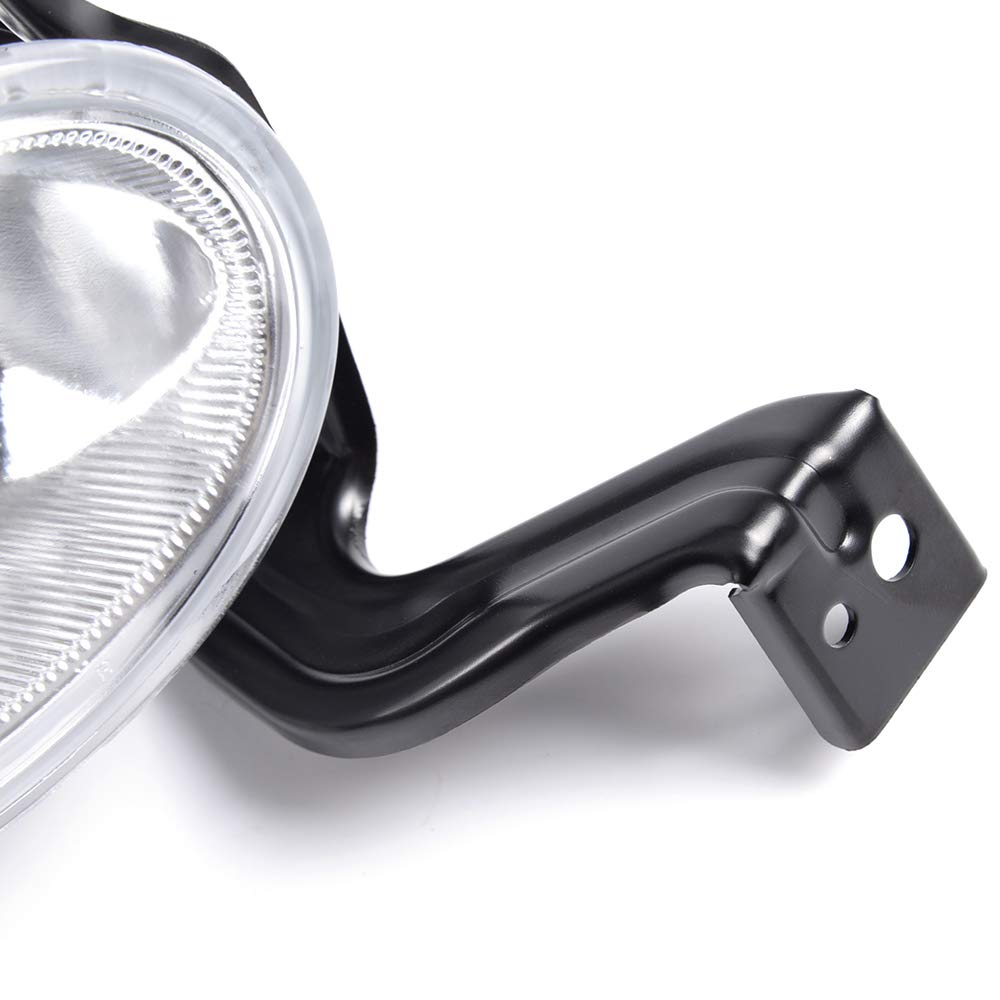 PIT66 Front Bumper Fog Lights, Compatible with 2010-2011 Honda CR-V Clear Bumper Fog Lights Assembly Driver & Passenger Side Left/Right, neblineros para autos delantero,faros antiniebla