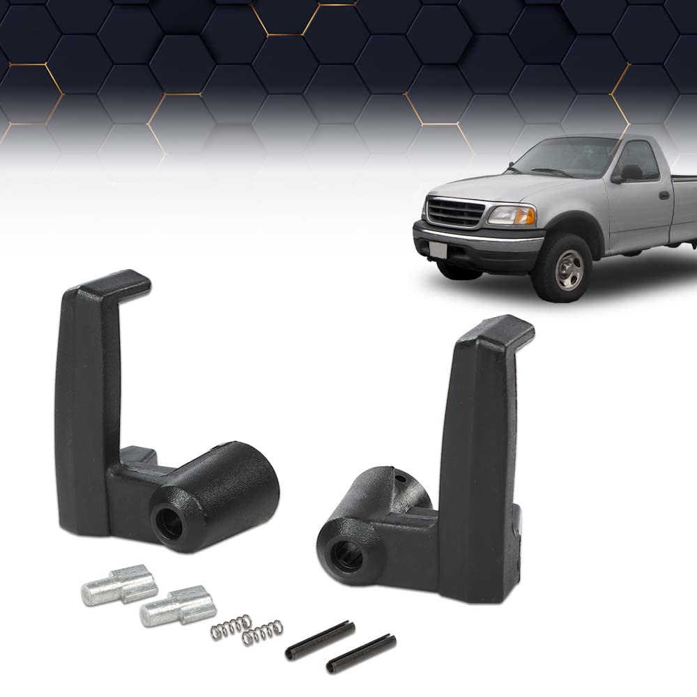 PIT66 Vent Window Handles Locks Compatible with Ford Bronco, F150 1980-1996
