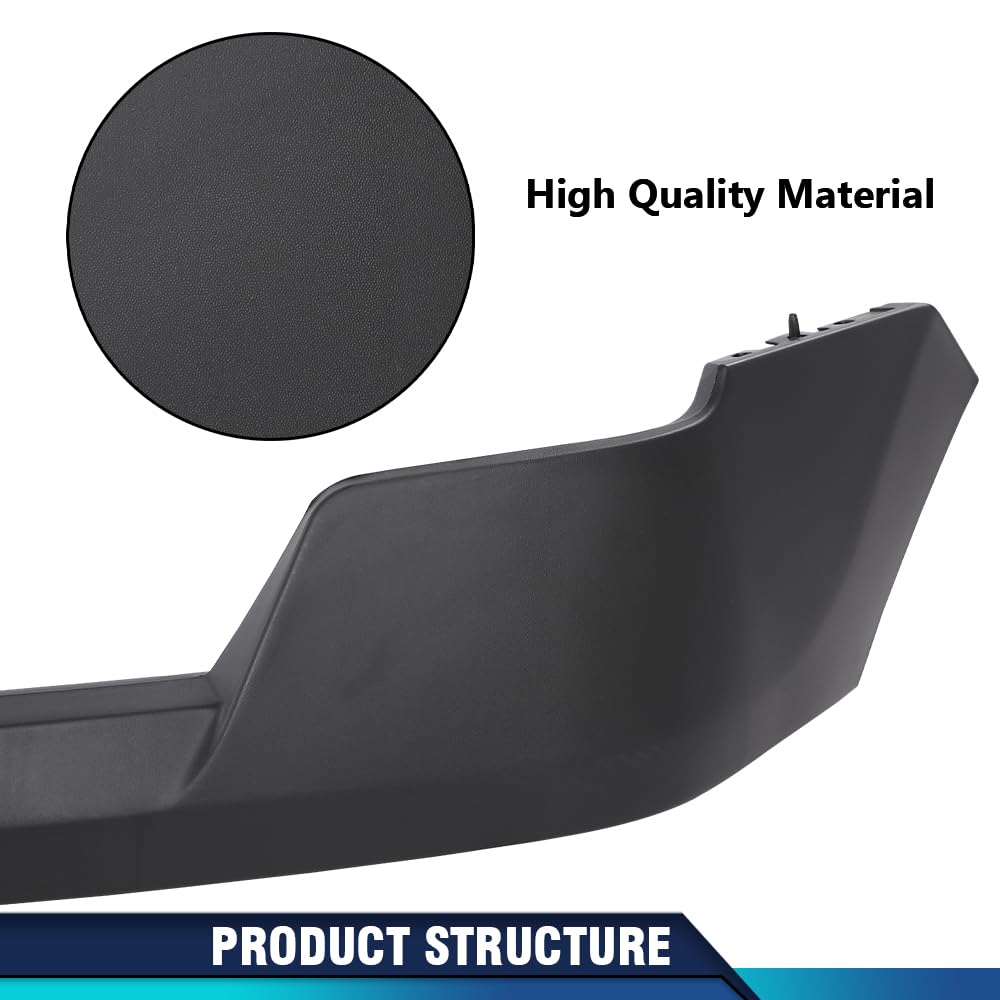 PIT66 Front Upper Bumper Cover Fit Ford F150 XL 2009-2014 Textured Black
