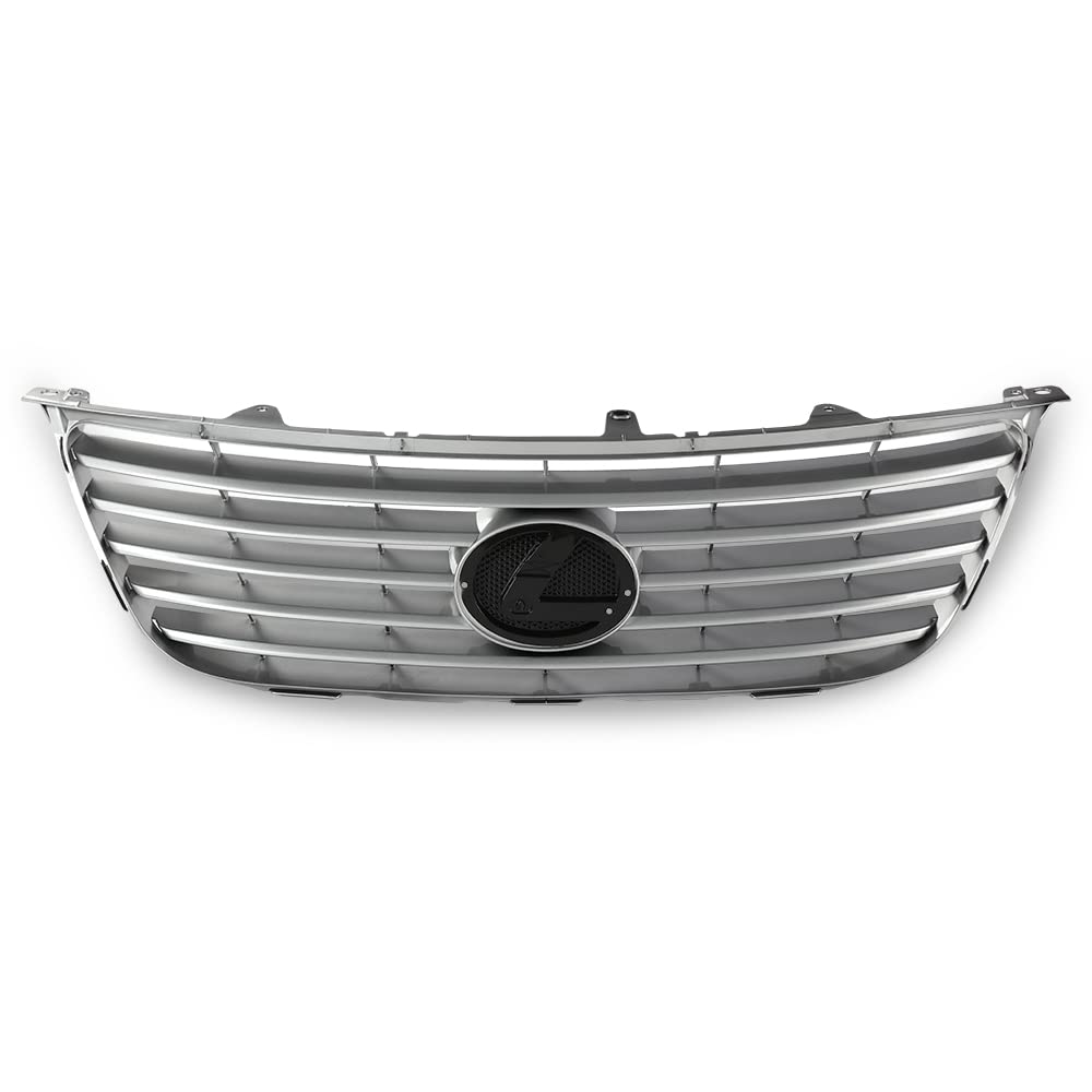 PIT66 Front Grille Fit 2007-2009 ES350 Primed Plastic