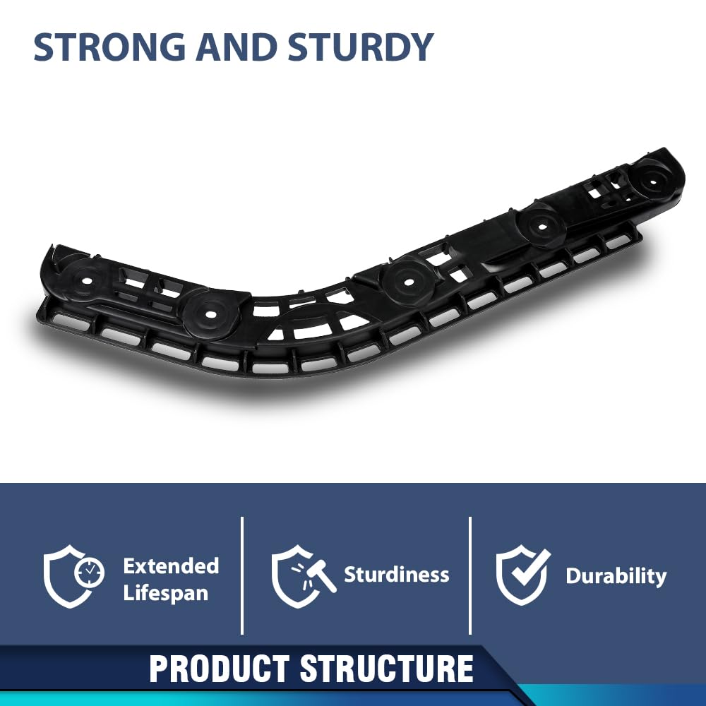PIT66 Rear Left Bumper Outer Bracket, Black