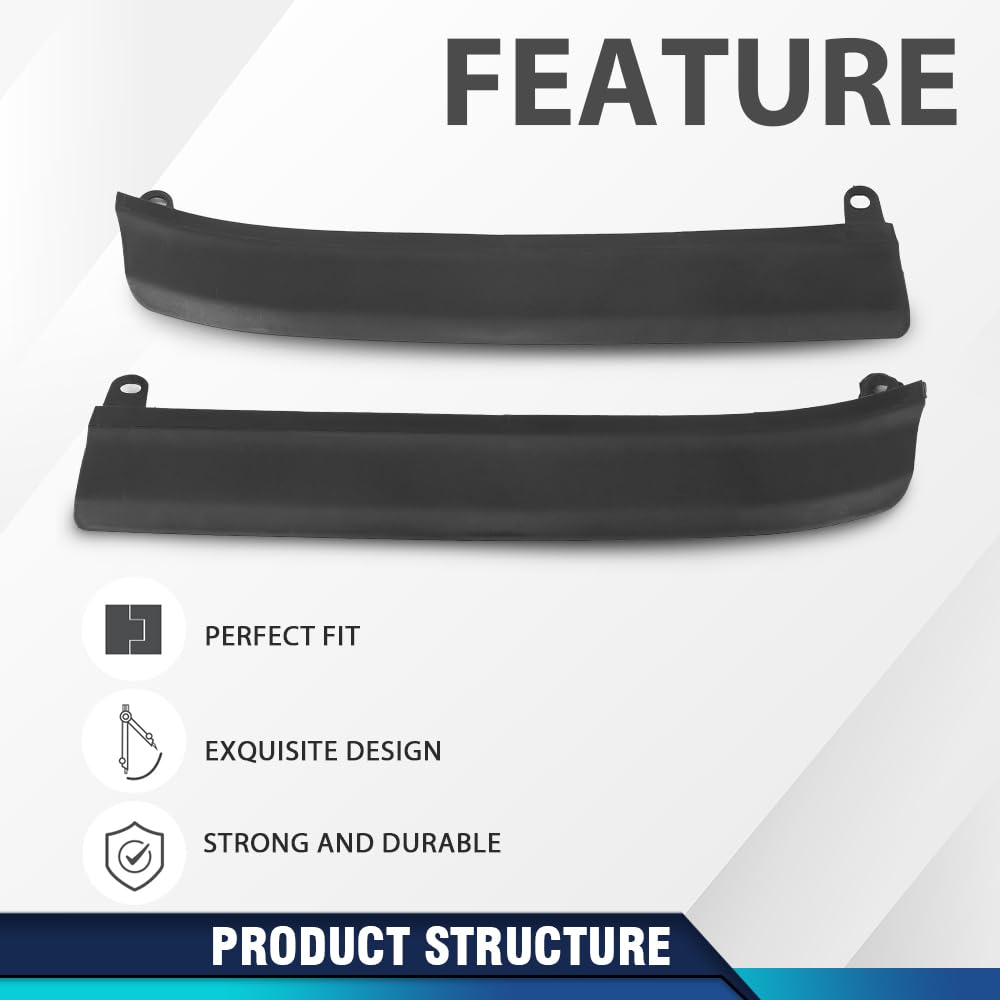 PIT66 Front Lower Bumper Valance Support Left & Right Compatible with Toyota 4Runner Limited 2014-2021