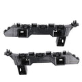 PIT66 2pcs Painted Front Bumper Retainer Support Bracket