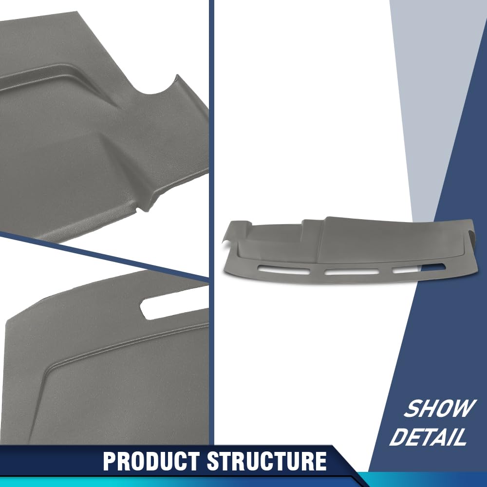 PIT66 TPE Dash Cover Bezel Fit Cadillac Escalade ESV EXT 2002-2006