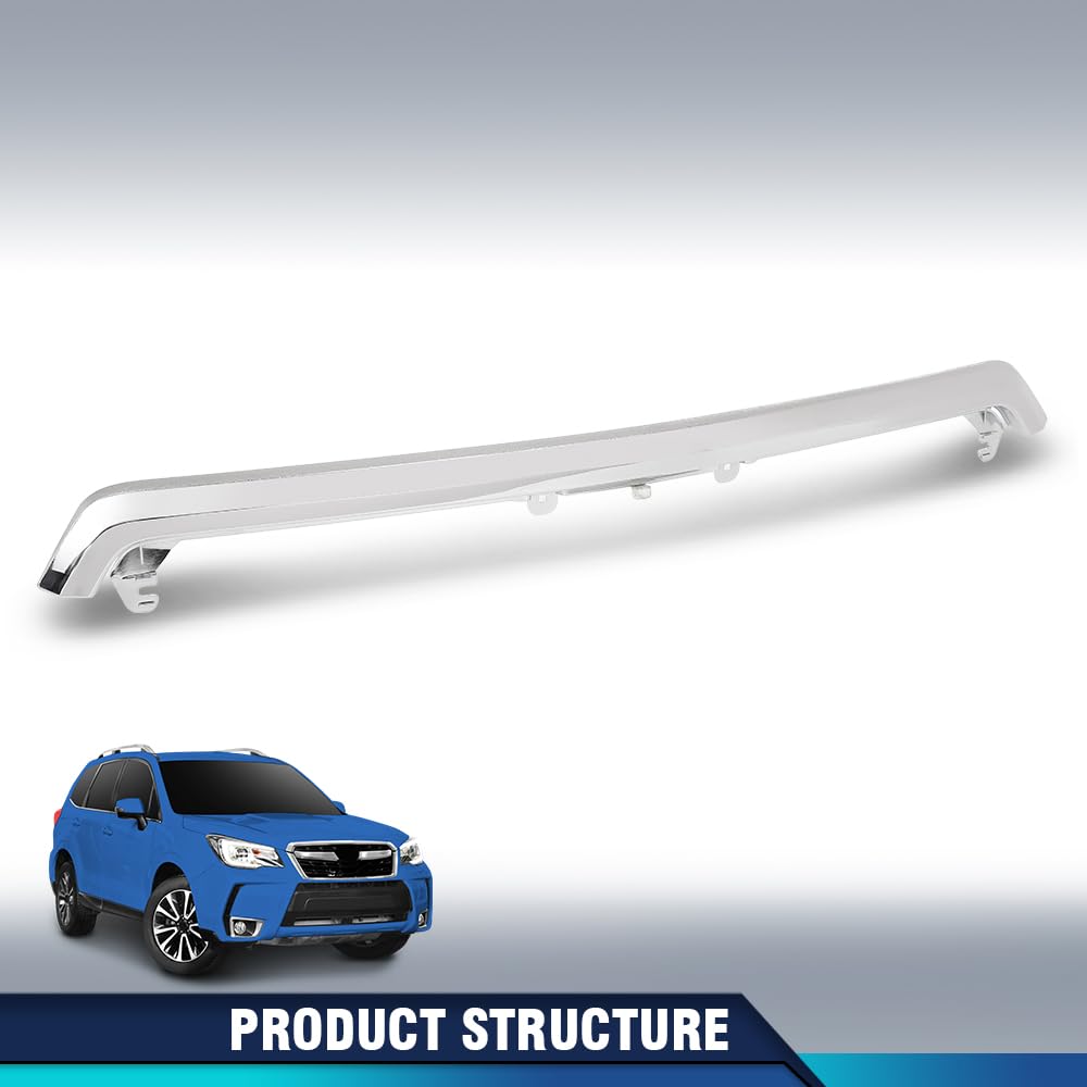 PIT66 Chrome Hood Molding Trim, SU1235100