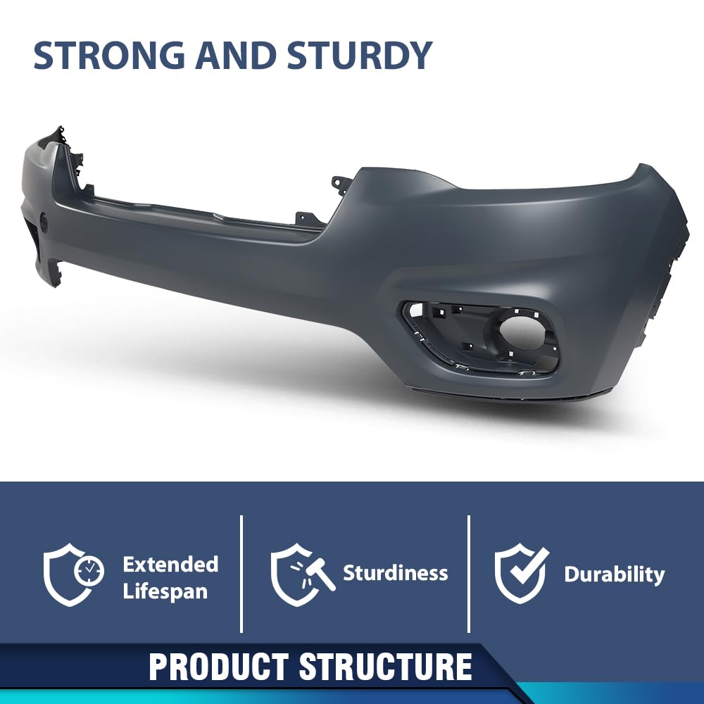 PIT66 Front Upper Bumper Cover Fascia Fit Jeep Cherokee 2019-2023