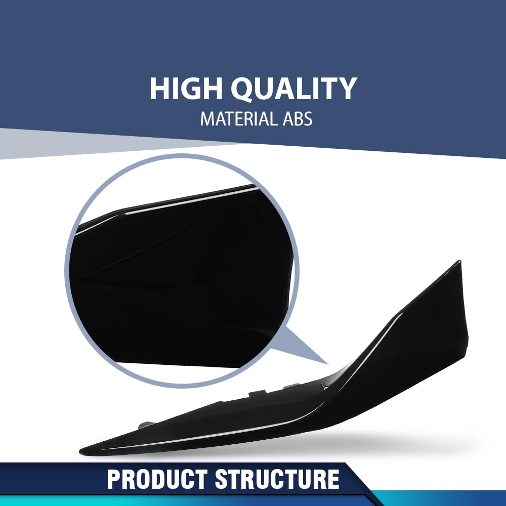 PIT66 Front Bumper Side Lower Molding Trim Left Side, TO1046135,