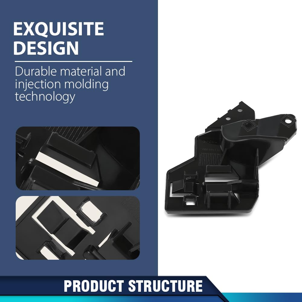 PIT66 Front Bumper Mount Bracket, Black