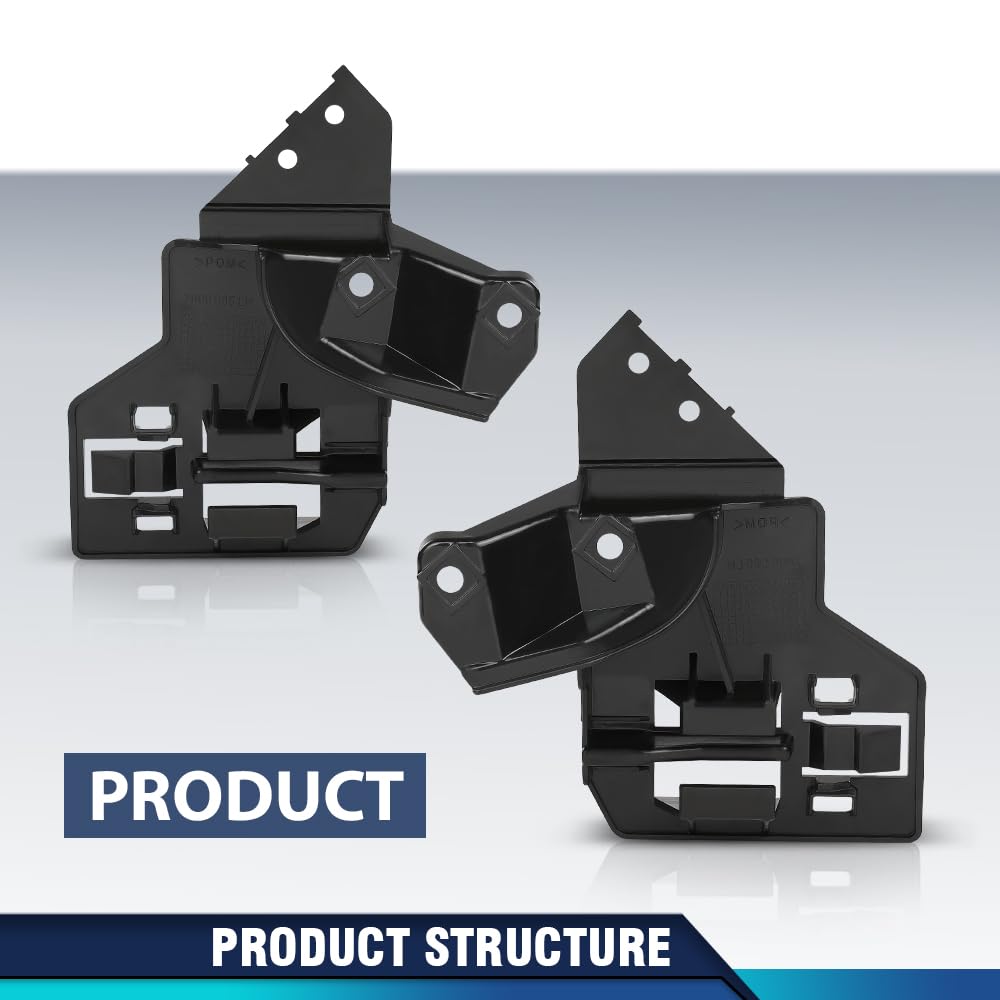PIT66 Front Bumper Mount Bracket, Black