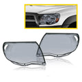 PIT66 Headlight Lens Cover, Compatible with 2005-2011 Toyota Tacoma Smoky