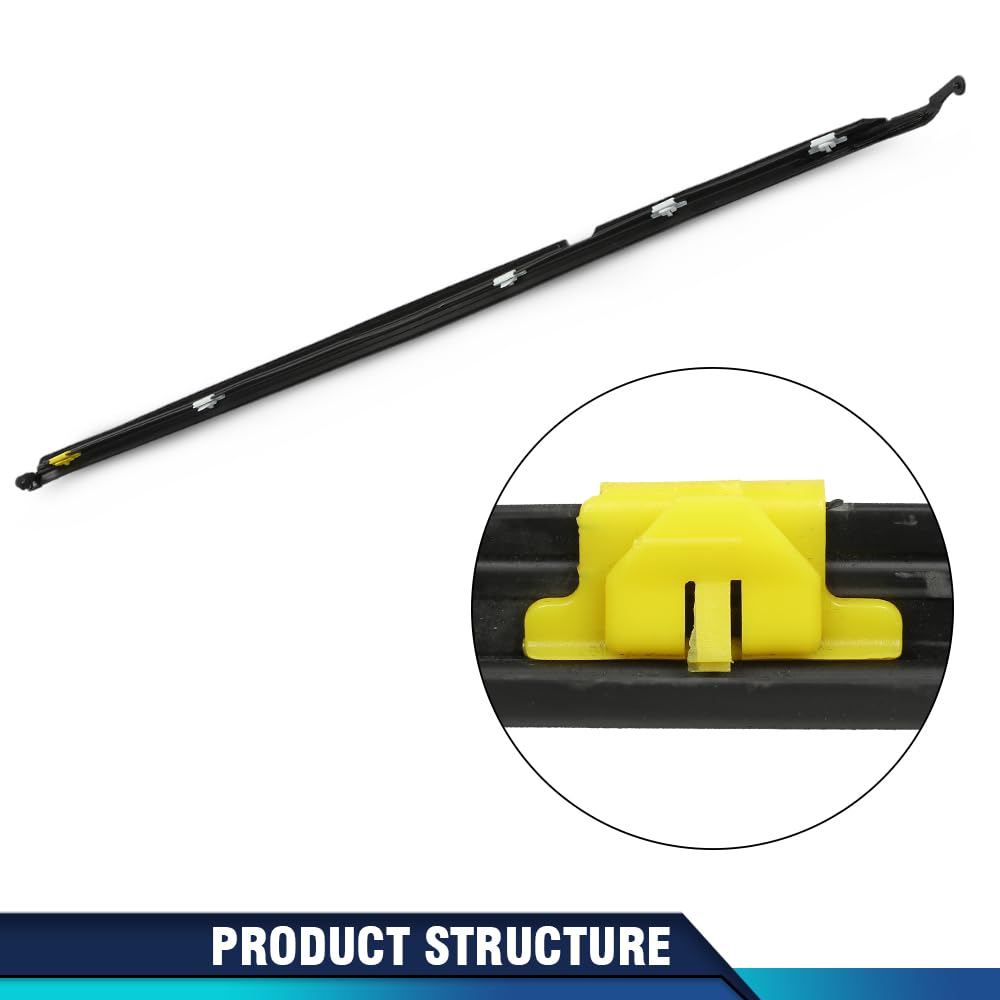 PIT66 Weatherstrip Seals Door Glass Window Compatible with Miata MX-5 1990-2005 NA0158810F, NA0159810F LH&RH
