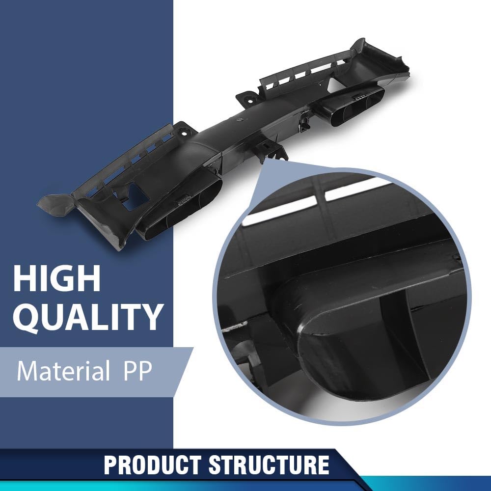 PIT66 Fan Shroud Upper Compatible with Benz GLK250 Bluetec 4Matic 2014-2015,Fit GLK350 Base,4Matic 2010-2015 2045000355, ATPP1120112008