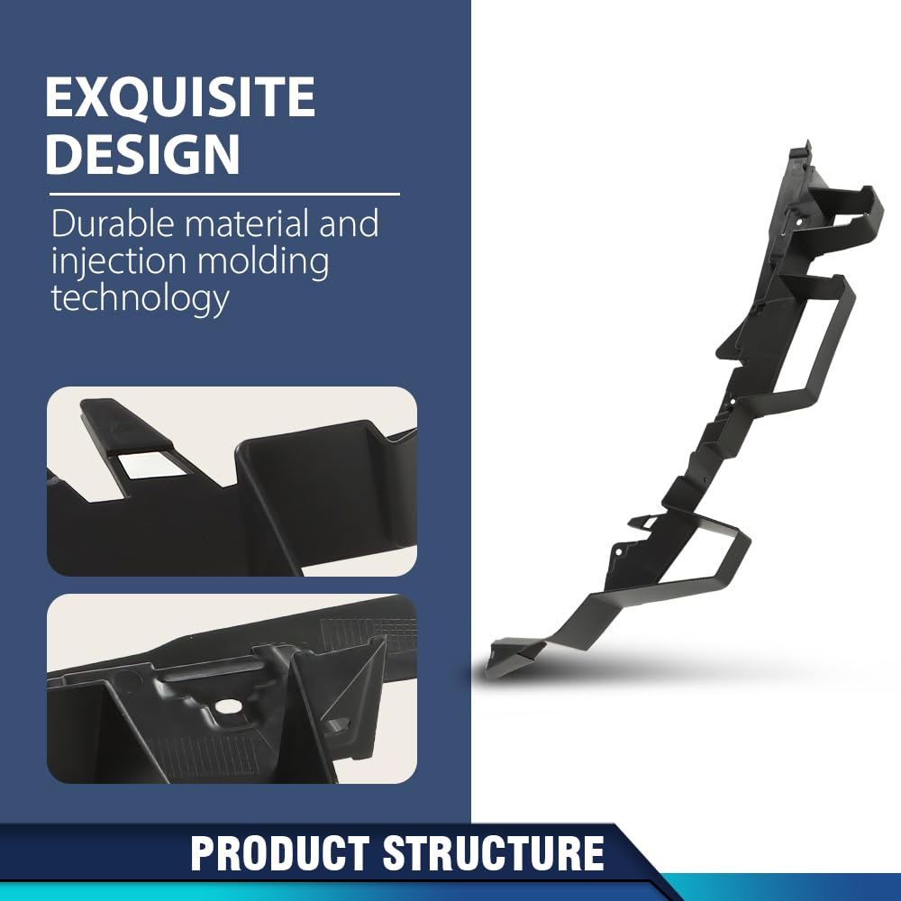 PIT66 Front Left Bumper Mounting Bracket, LR013866, DPN500051 Black