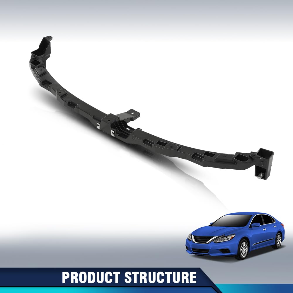 PIT66 Front Upper Bumper Retainer, NI1035112 Black