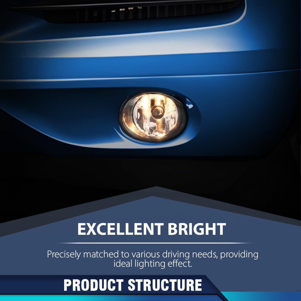 PIT66 Fog Light Fit VW Touareg 2011 2012 2013 2014