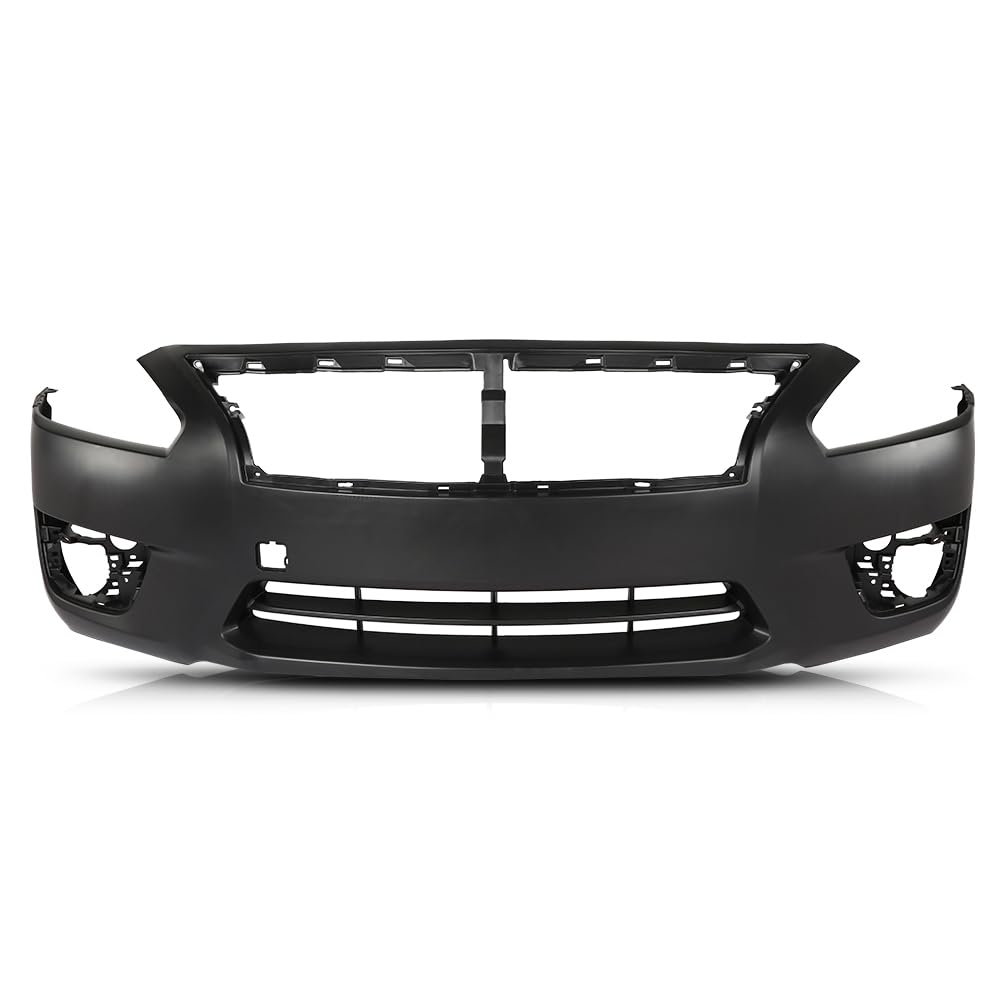 PIT66 Front Bumper Cover w/Fog Holes Fit Nissan Altima Sedan 2013‑2015