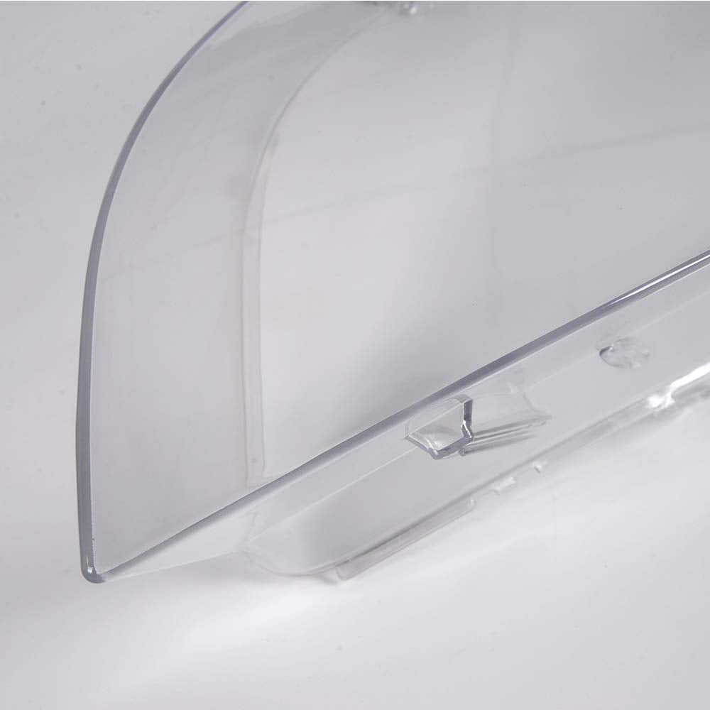 PIT66 2PCS Clear Headlight Headlamp Lens Cover Compatible with 07-12 BMW X5 E70