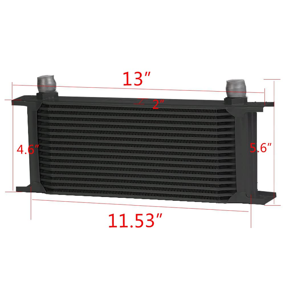 PIT66 16 Row AN10 Engine Oil Cooler Fit 2001-2006 BMW MINI COOPER S