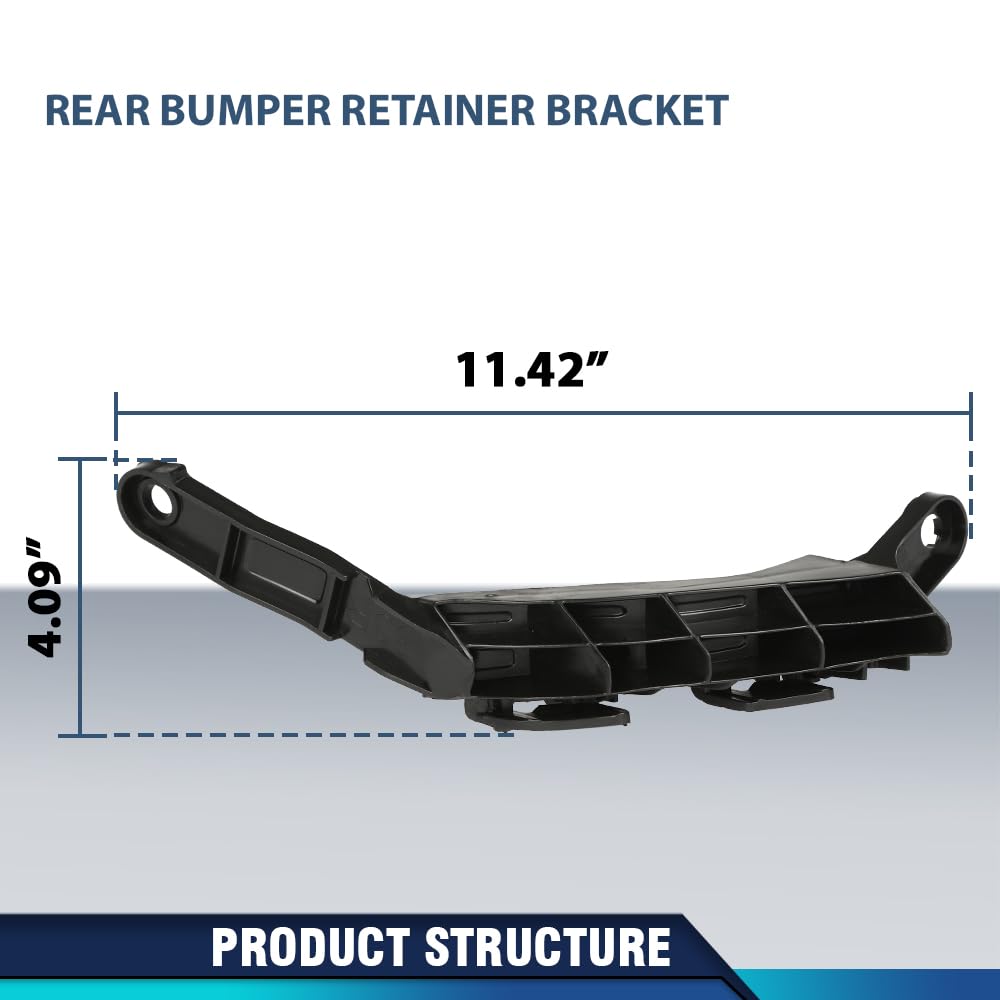 PIT66 Rear Bumper Face Bar Support Retainer Bracket