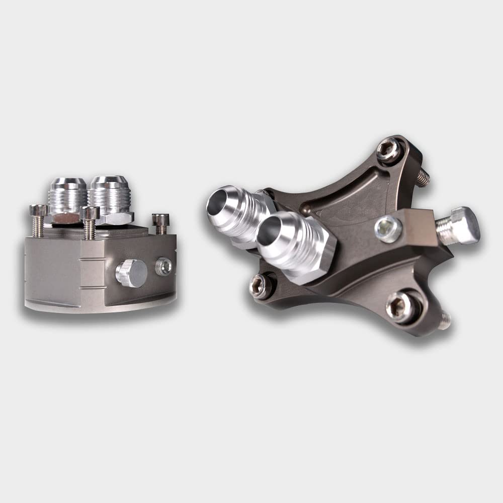 PIT66 16 Row AN10 Engine Oil Cooler Kit, Compatible with Nissan Silvia S13 S14 180SX 200SX 240SX SR20DET Silver