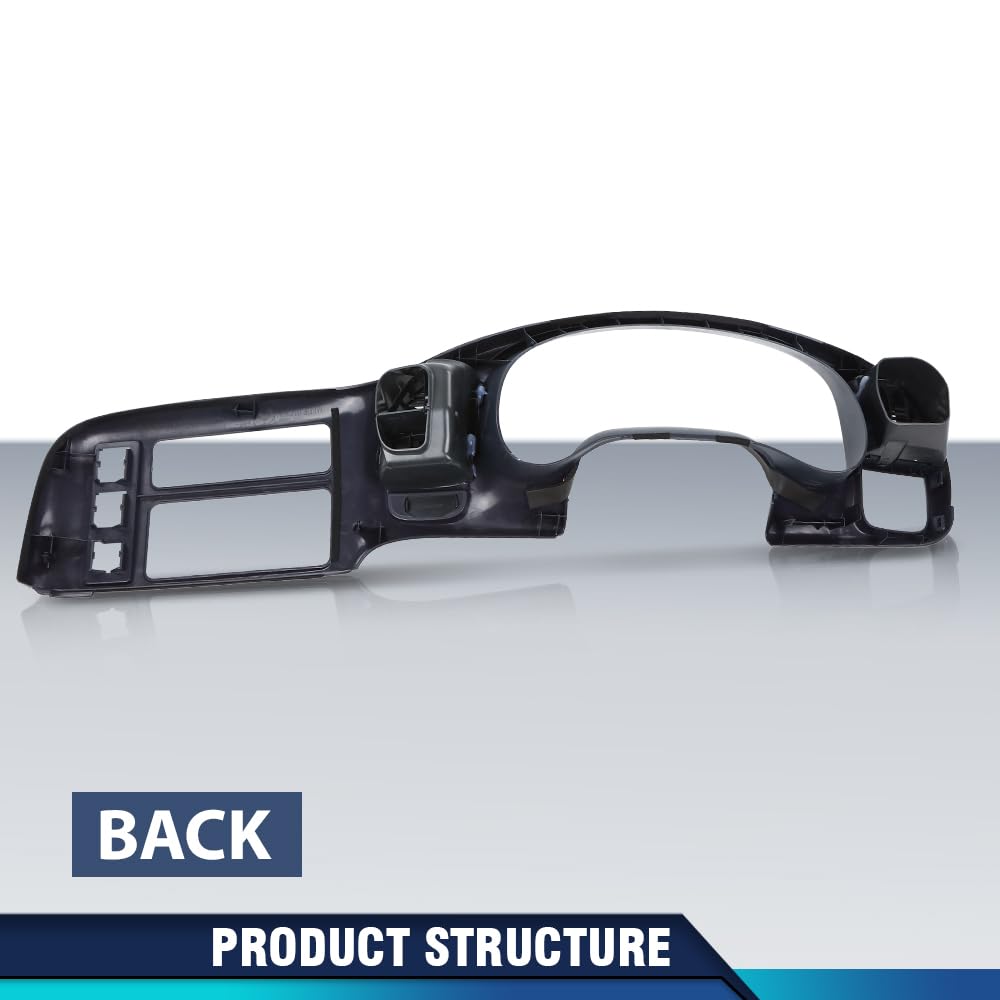 PIT66 Dash Radio Cluster Bezel Fit Chevy Astro GMC Safari 1995-2005 Blue