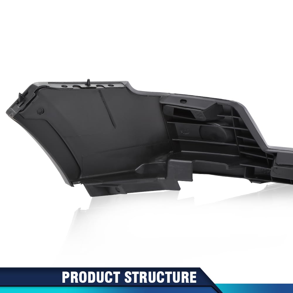 PIT66 Front Upper Bumper Cover Fit Ford F150 XL 2009-2014 Textured Black