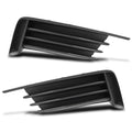 PIT66 Front Bumper Lower Left & Right Side Grills Fog Light Grilles