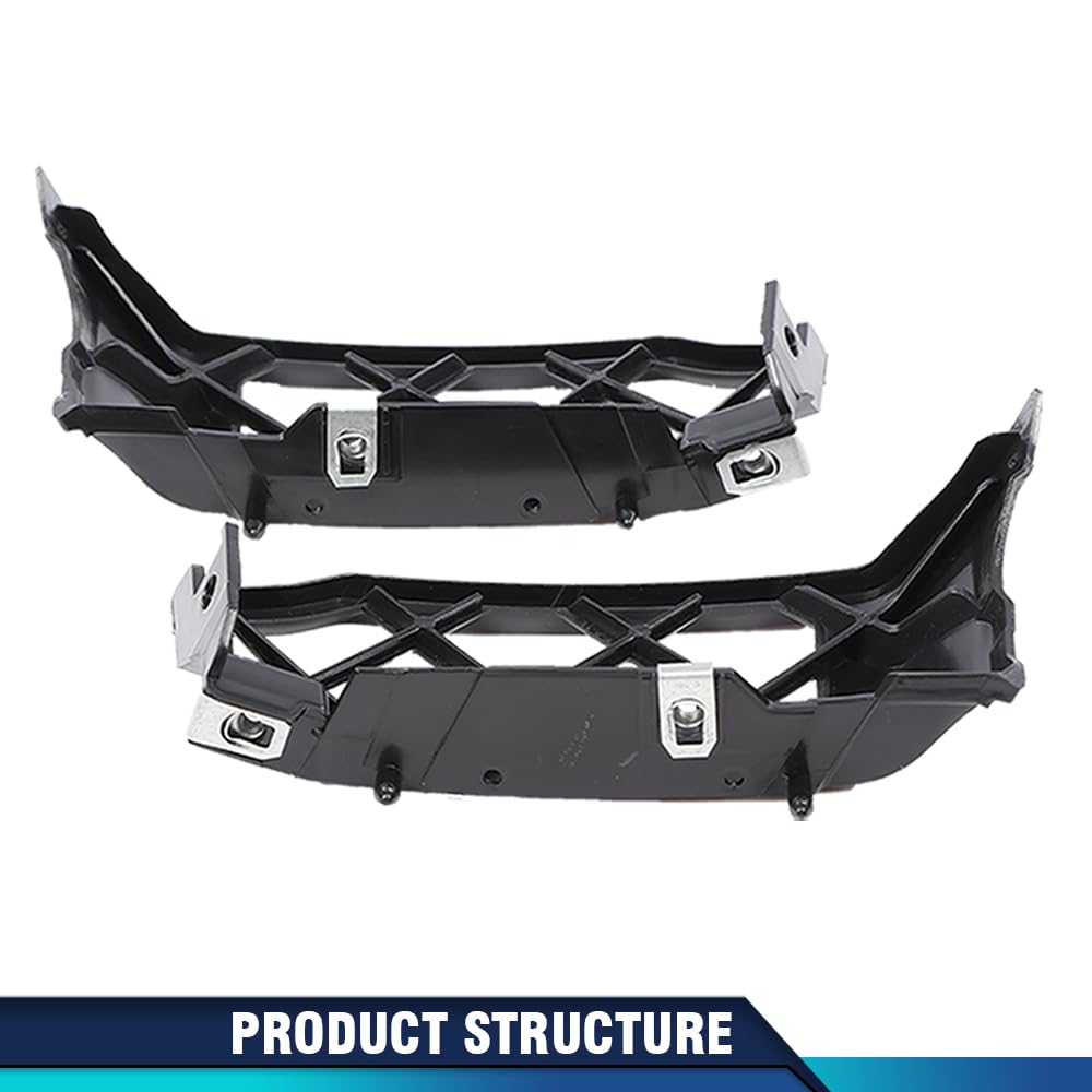 PIT66 Front Bumper Brackets Set of 2 Compatible with Nissan Frontier 2005-2021 /Fit Nissan Pathfinder 2005-2012 Front Left & Right Side 62222EA500, 62223EA500, NI1043115, NI1042115