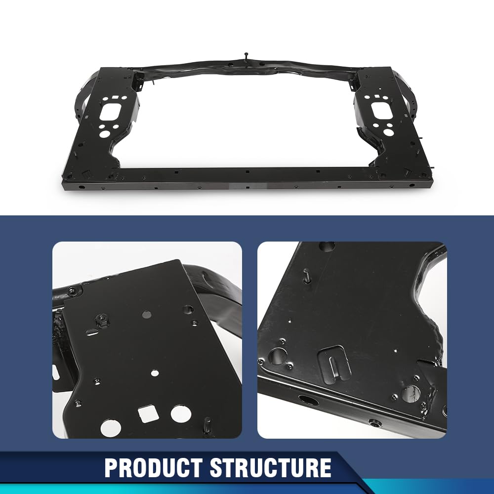 PIT66 Front Radiator Support, Black