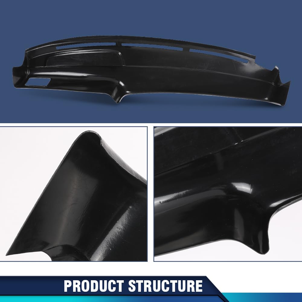PIT66 Dashboard Cover 11-794-BLK Compatible with Toyota 4Runner Pickup 1989-1995 Black