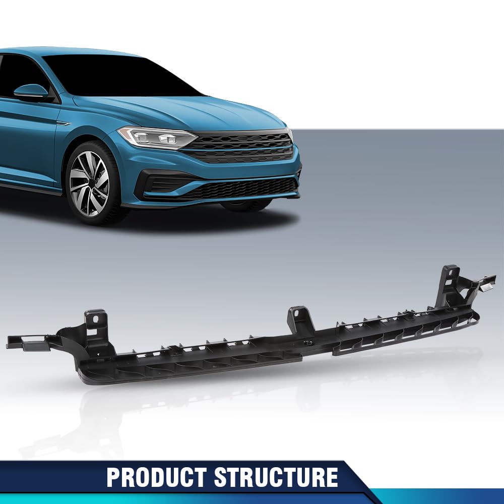PIT66 Center Radiator Support Compatible with Volkswagen Jetta 2019-2021