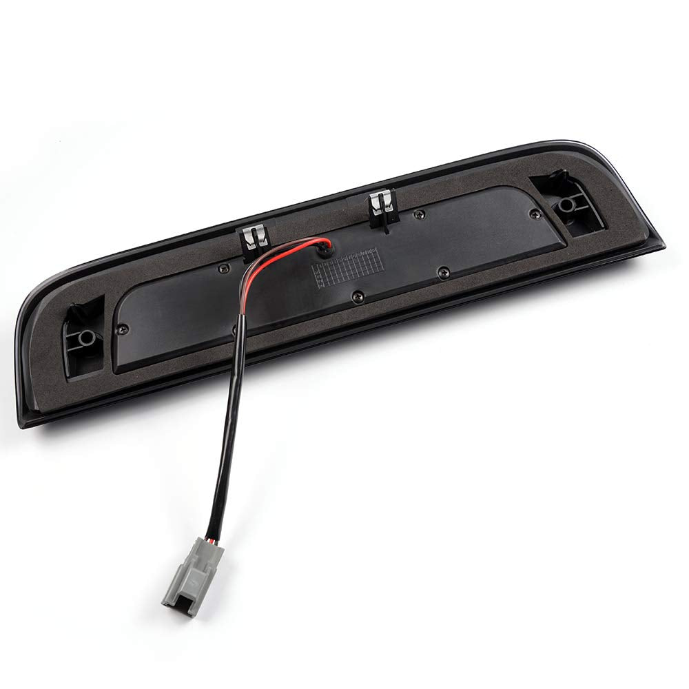PIT66 LED 3rd Brake Lights, Compatible with 14-18 Chevy Silverado/14-18 GMC Sierra 1500 2500HD SILVERADO 3500/3500HD Third Brake Light Cargo Lamps Black Housing Smoky Lens