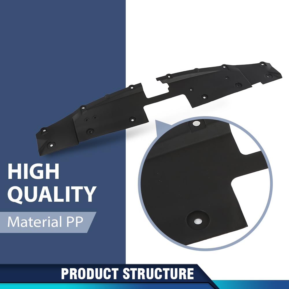 PIT66 Front Upper Radiator Support Cover Compatible with Nissan Altima 2019-2020