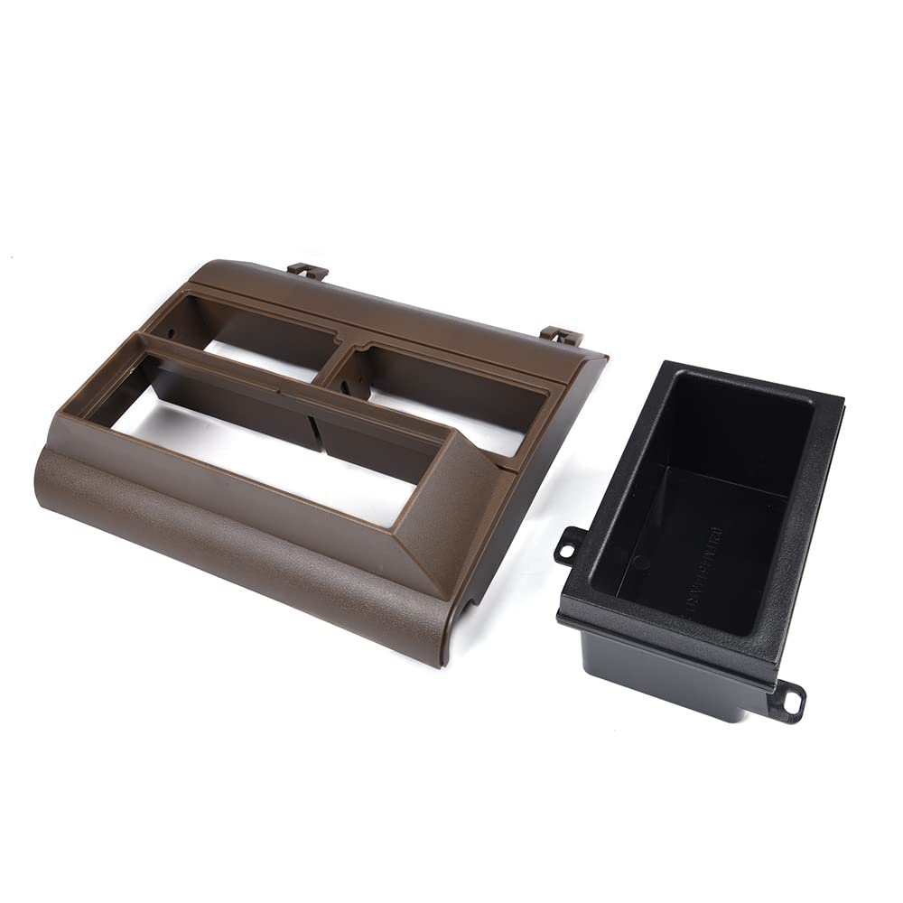 PIT66 Dash Cover Install Kit Fit 1988-1994 Chevy GMC Trucks Brown
