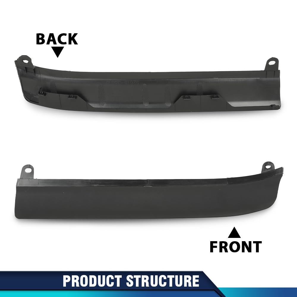 PIT66 Front Lower Bumper Valance Support Left & Right Compatible with Toyota 4Runner Limited 2014-2021