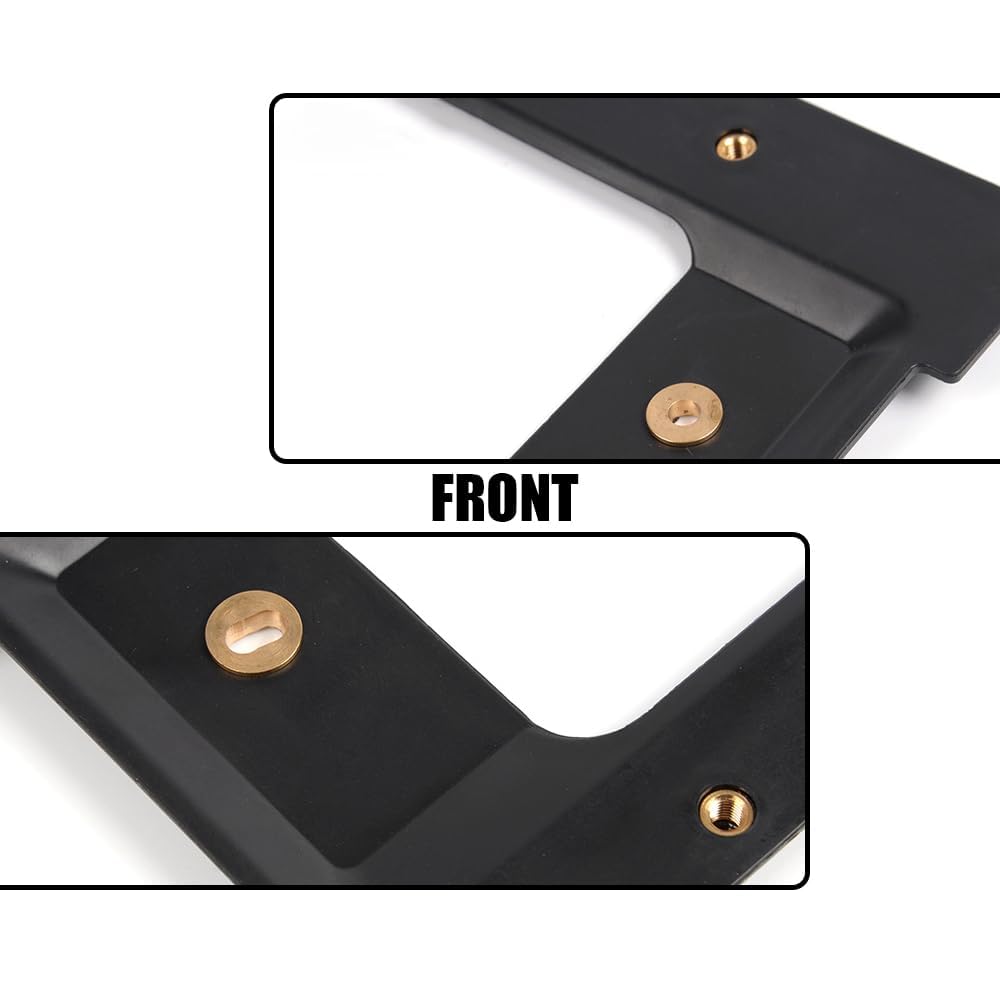PIT66 License Plate Bracket Mount Kit w/Anti‑Theft Screws Fit Mini Cooper