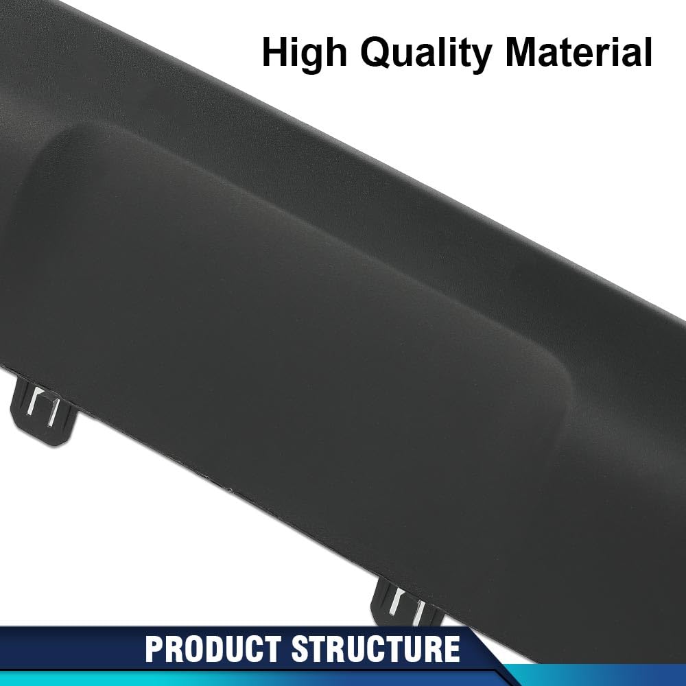 PIT66 Front Bumper Lower Valance Skid Plate Board Guard, TO1095212 Black