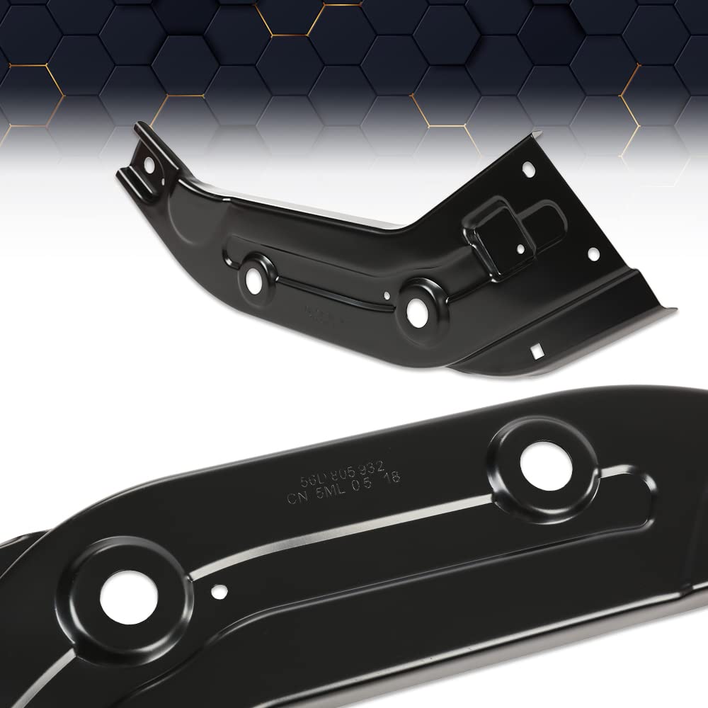 PIT66 Radiator Support, Compatible with 2012-2015 Volkswagen Passat Left & Right Side #561805932