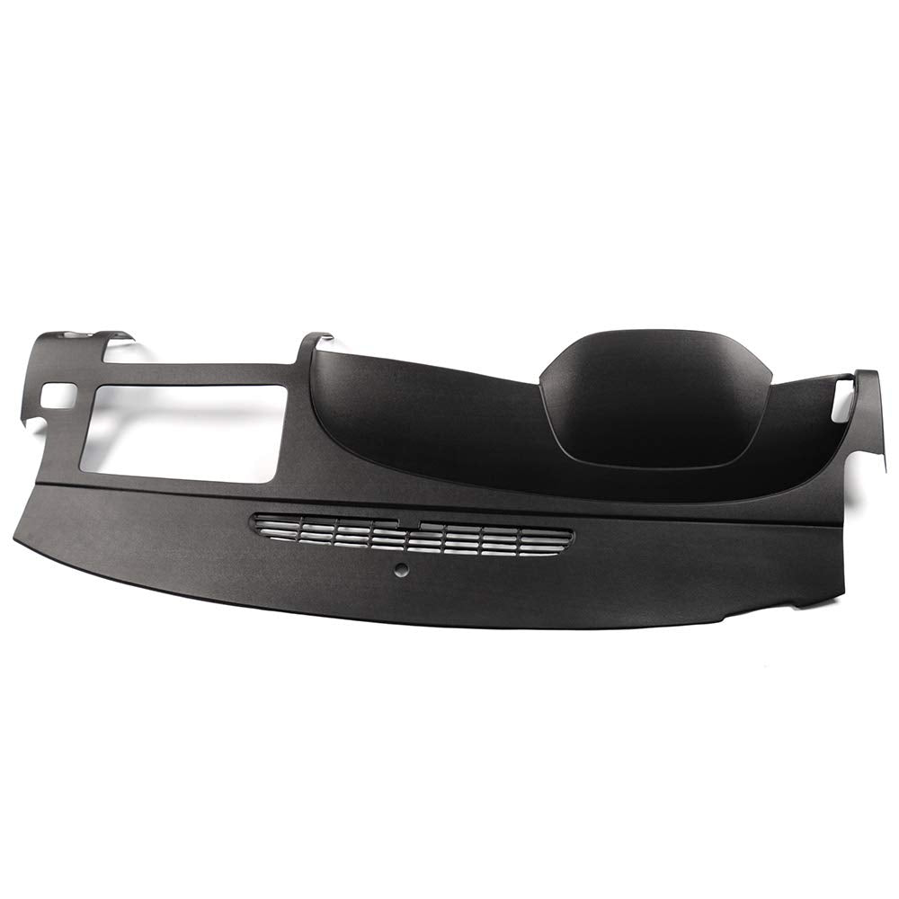 PIT66 TPE Dash Cover Compatible with 2007-2013 Chevy Silverado LS LT WT/GMC Sierra SL SLE WT Dashboard Cover Black