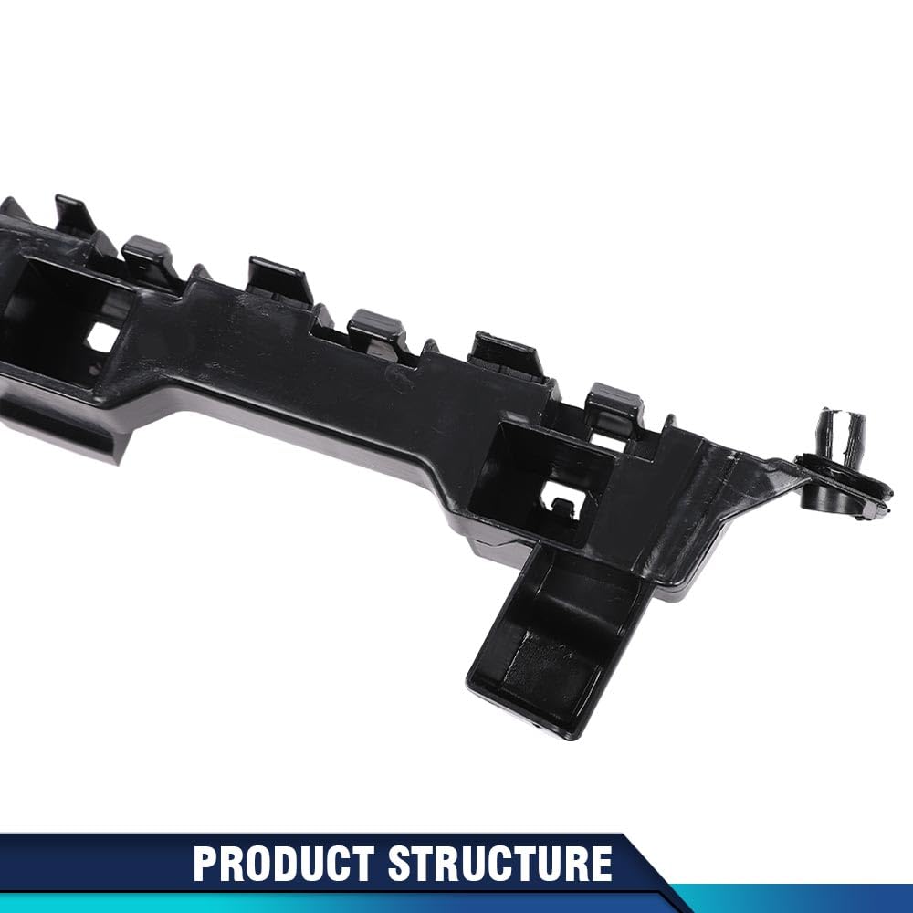 PIT66 2pcs Painted Front Bumper Retainer Support Bracket
