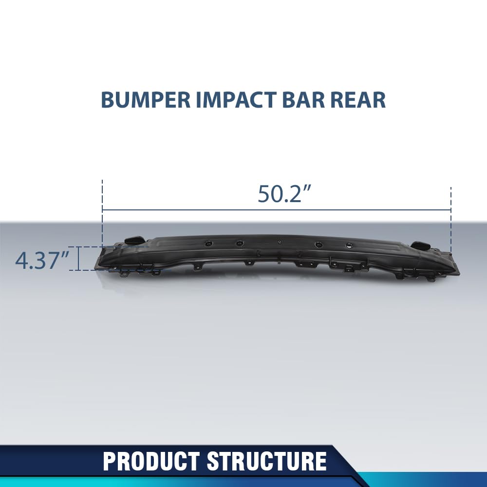 PIT66 Rear Bumper Reinforcement Impact Bar, HY1106183 86631C2700
